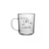 Conjunto 2 Canecas de Vidro Café 220ml Lyor