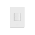Conjunto 2 Interruptor Simples 10A com Placa Branca Simon