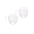 Conjunto 2 Xícaras Café Vidro