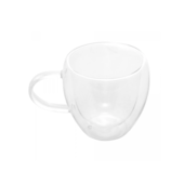 Conjunto 2 Xícaras de Chá de Vidro Modern 250ml Lyor