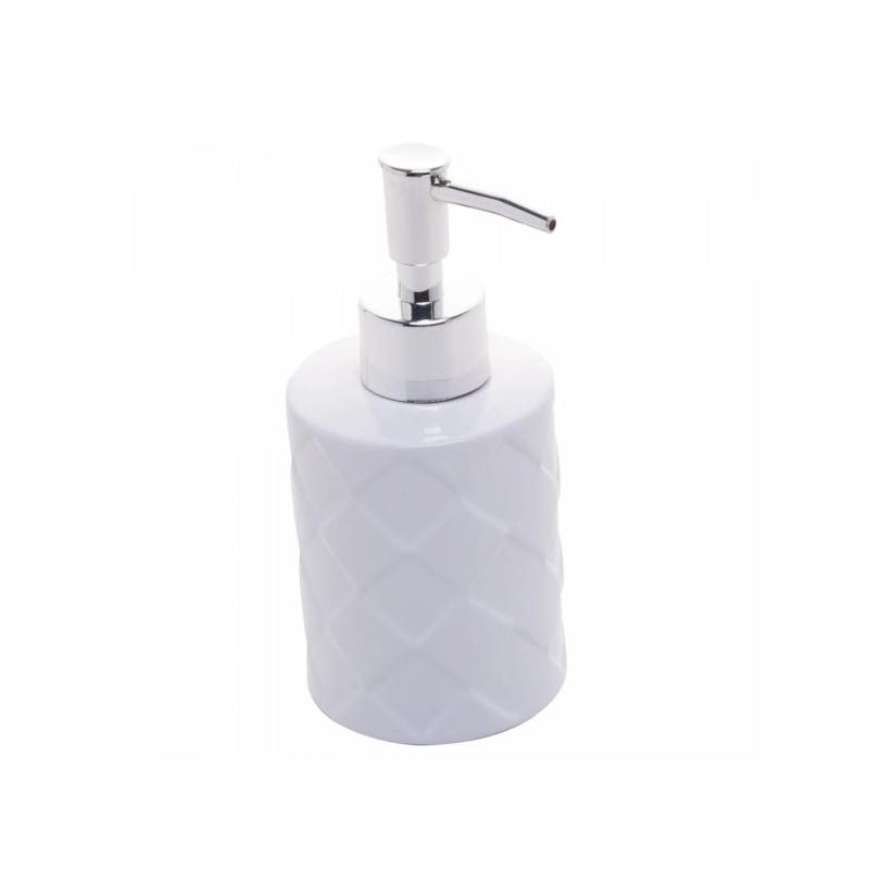 Conjunto 3 Peças para Banheiro de Cerâmica Toulon Branco Lyor