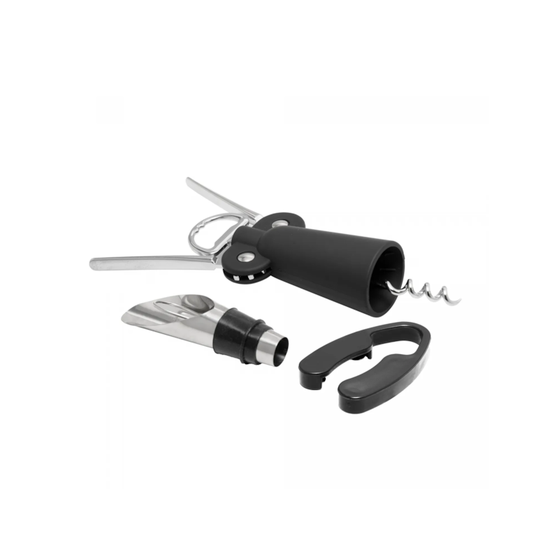 Conjunto 3 Peças para Vinho Liga de Zinco Lyor