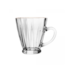 Conjunto 4 Xícaras para Café de Vidro com Fio de Ouro Radial 160ml Lyor