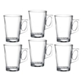 Conjunto 6 Canecas de Vidro Experience 150ml-Lyor 