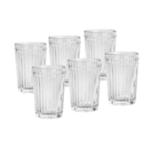 Conjunto 6 Copos Altos Empire Transparente 335ML Conjunto 6 Copos Altos Empire Transparente 335ML