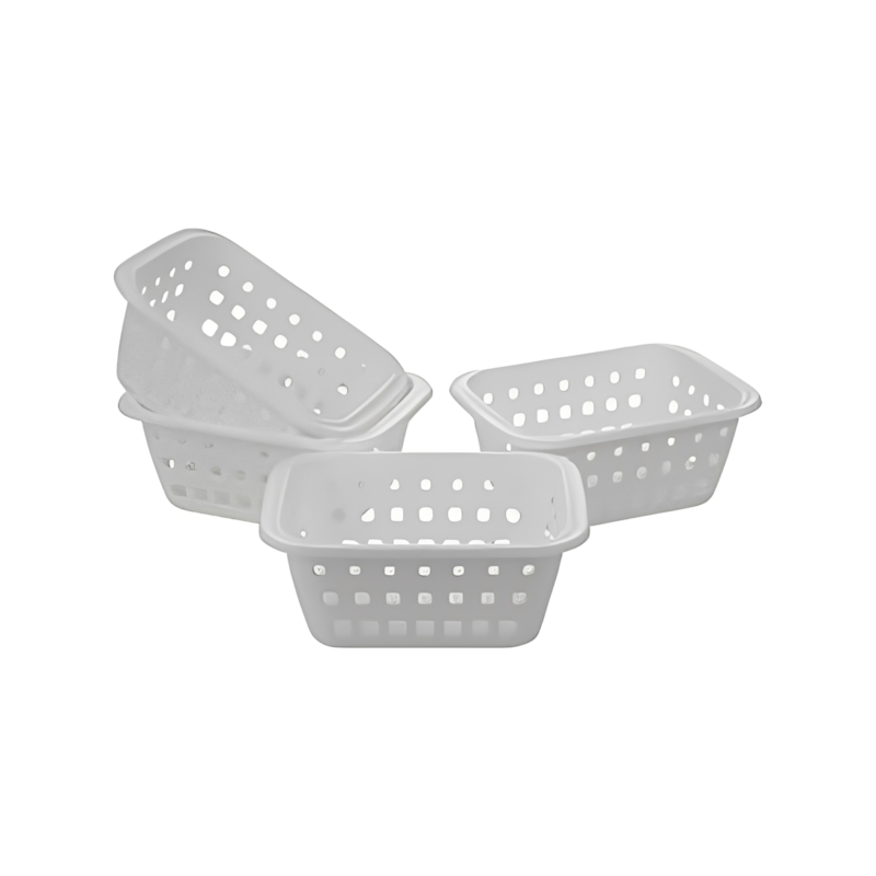 Conjunto Cesto Log Branco 3L 52241 Ordene