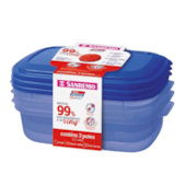Conjunto de 3 Potes Plásticos Ultraprotect 1,1L Sanremo Conjunto de 3 Potes Plásticos Ultraprotect 1,1L Sanremo