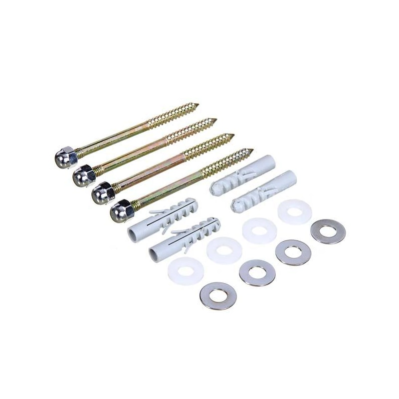 Conjunto de Fixação para Tanques de Parede Cromado FT.11.01 Deca