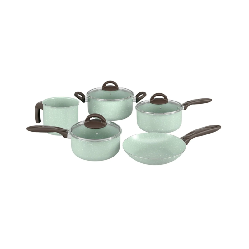 Conjunto de Panelas 5 Peças Ceramic Suprema Verde Brinox