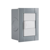 Conjunto de Sobrepor 1 Interruptor Simples 10A Liz Plastibox Tramontina
