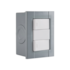 Conjunto de Sobrepor 2 Interruptores Simples 10A Liz Plastibox Tramontina