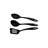 Conjunto de Utensílios Ability Preto Sortido Tramontina 