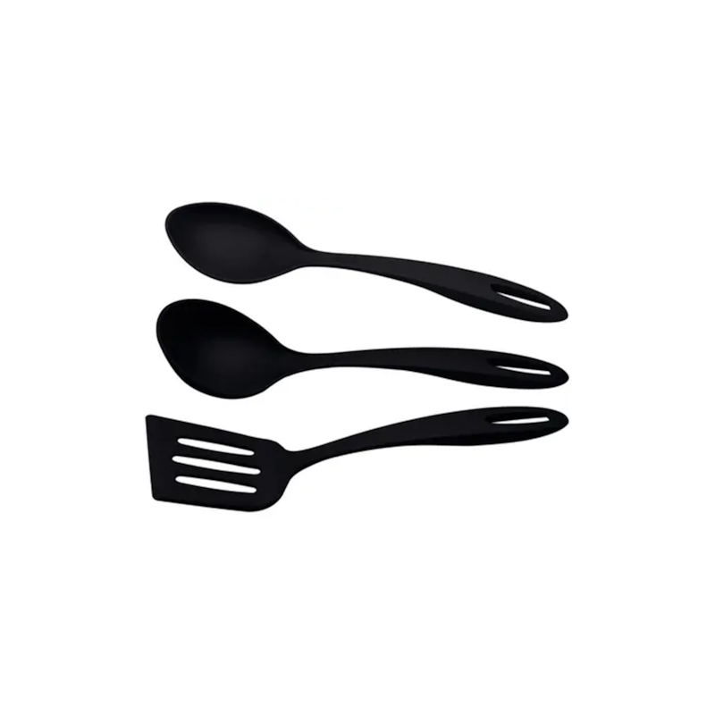 Conjunto de Utensílios Ability Preto Sortido Tramontina 