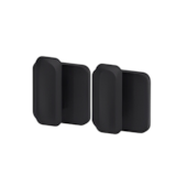 Conjunto Gancho de Parede Eleve Preto Ou 