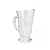 Conjunto Jarra com 6 Copos de Vidro Diamante 1,25L/260ml Lyor