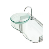 Conjunto Lavabo Água Marinha 977 Cris Metal