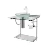 Conjunto Lavabo Space 947 Cris Metal