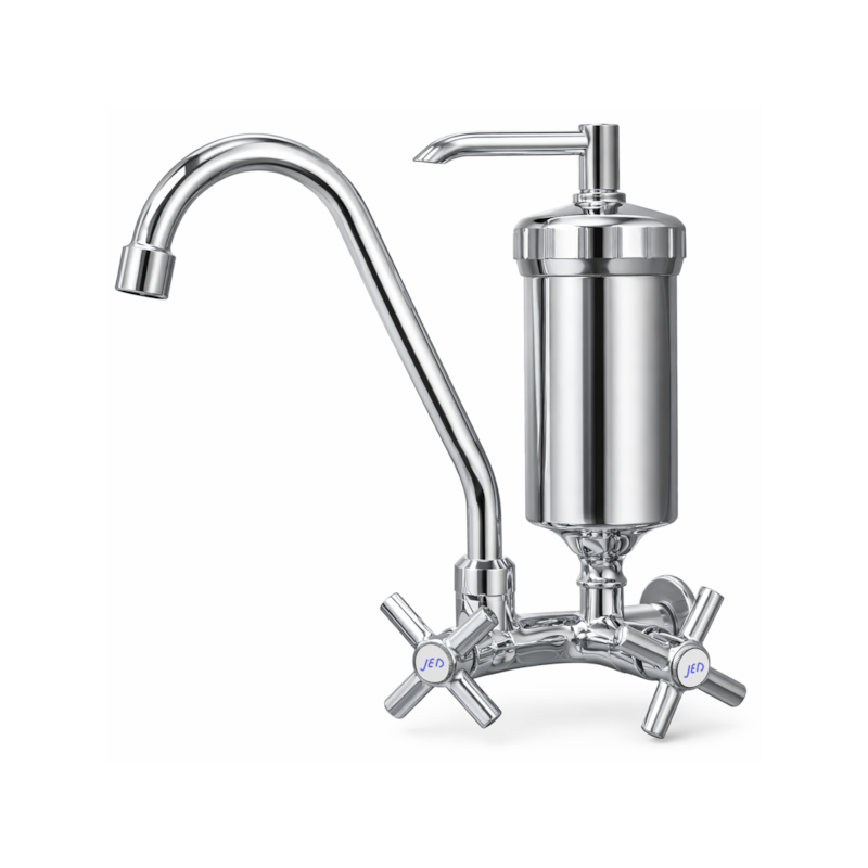 Conjunto Torneira e Filtro de Parede ABS 5179 C60 1/4 de Volta Jed Metais