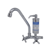 Conjunto Torneira e Filtro de Parede Metálico 1179 C40 1/4 de Volta Jed Metais Conjunto Torneira e Filtro de Parede Metálico 1179 C40 1/4 de Volta Jed Metais