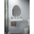 Conjuto Lavabo Argos 71,2cm Cris Metal