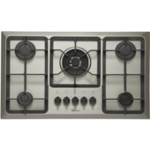 Cooktop 5q Tripla Chama Infinity Gás Mesa Inox Fischer