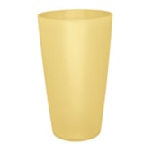 Copo Milano 250ml Cristal Amarelo Martiplast