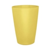 Copo Milano 350ml Cristal Amarelo Martiplast