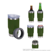 Copo Térmico 5 em 1 Verde 420ml Mor 