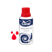 Corante Base de Água Vermelho 50ml Coral