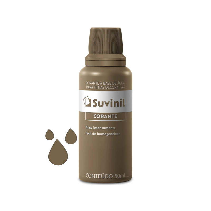 Corante Líquido Castanho 50ml Suvinil