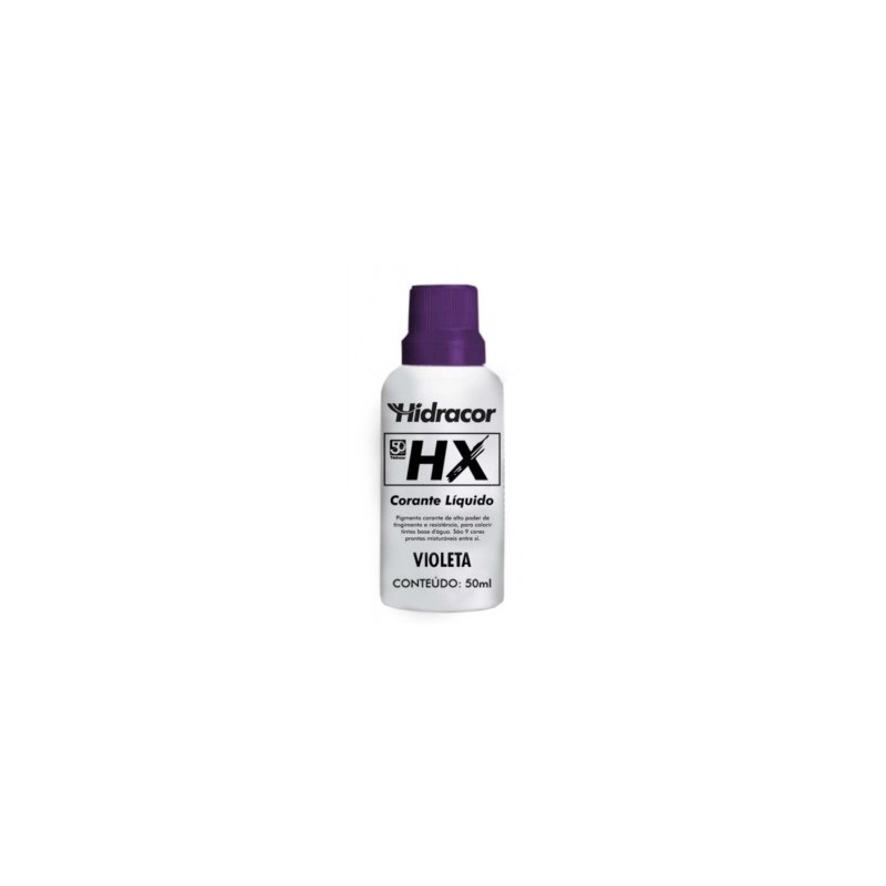 Corante Líquido HX Violeta 50ml Hidracor