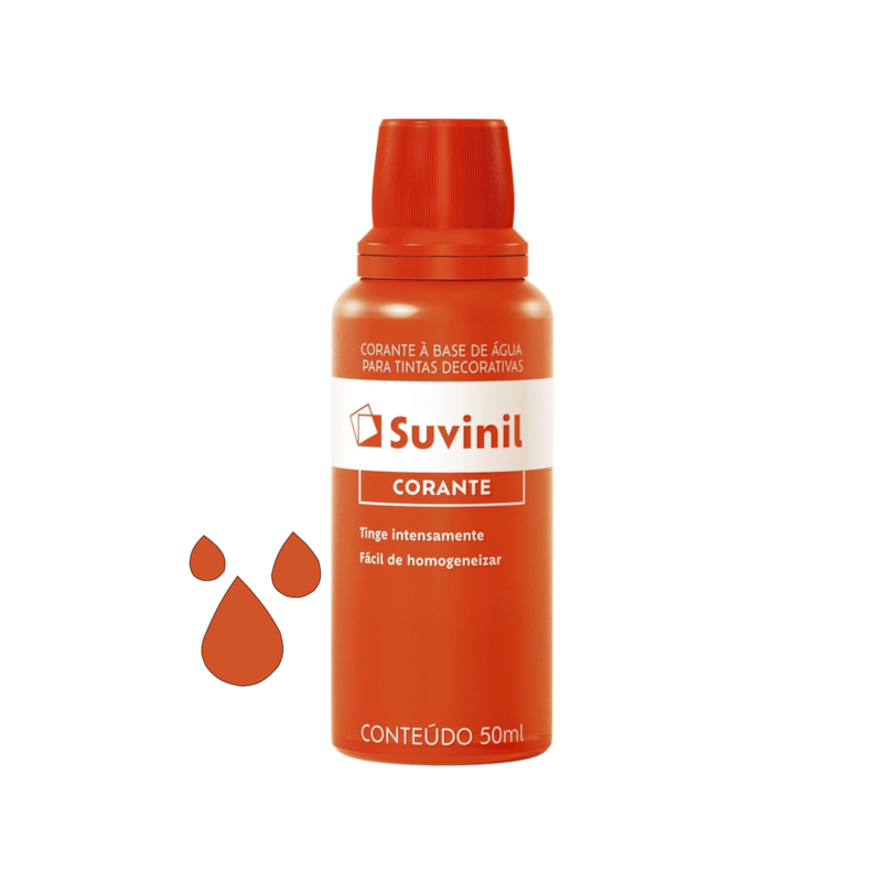 Corante Líquido Laranja 50ml Suvinil