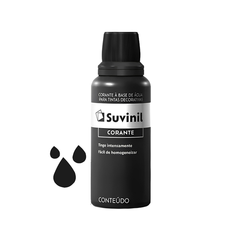 Corante Líquido Preto 50ml Suvinil