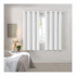 Cortina Corta Luz Ilhos 130cm X 170cm Branco Bella Janela