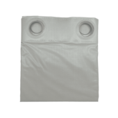 Cortina Corta Luz Ilhós 260x170cm Areia Bella  Cortina Corta Luz Ilhós 260x170cm Areia Bella