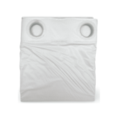 Cortina Corta Luz Ilhós 260x170cm Branca Bella Cortina Corta Luz Ilhós 260x170cm Branca Bella