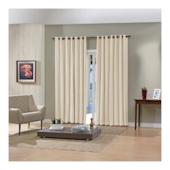Cortina Pratika 2,60x1,70m Lisa Slim Areia Bella Janela Cortina Pratika 2,60x1,70m Lisa Slim Areia Bella Janela