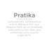 Cortina Pratika York Slim 360x250cm Branco Bella Janela