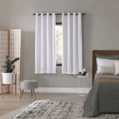 Cortina Pratika York Slim 360x250cm Branco Bella Janela