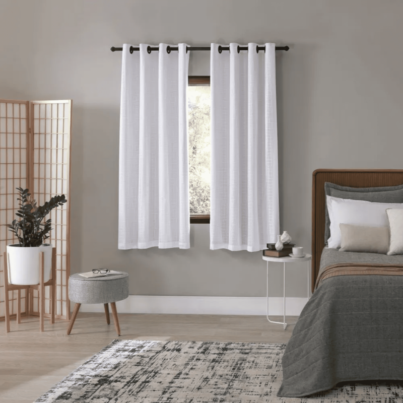 Cortina Pratika York Slim 360x250cm Branco Bella Janela