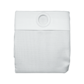 Cortina Rústica Oxford Lisa 200x160cm Branca Bella Janela Cortina Rústica Oxford Lisa 200x160cm Branca Bella Janela