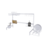 Cozinha Modulare 80,5cm Branca Essence DiCarlo