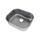 Cuba Aço Inox de Embutir sem Polimento 40x34x12cm sem Válvula Docol Cuba Aço Inox de Embutir sem Polimento 40x34x12cm sem Válvula Docol