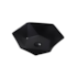 Cuba Apoio Hexagonal 48x41,5x12cm Preto Casa Ok