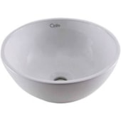 Cuba Apoio redonda 37cm sem Mesa Basic R2 Celite Branco Cuba Apoio redonda 37cm sem Mesa Basic R2 Celite Branco