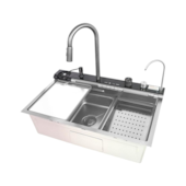Cuba Cozinha Gourmet Cascata Flexível 75x46x22cm Stillus Home