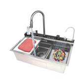 Cuba Cozinha Gourmet Cascata Flexível 75x46x22cm Stillus Home