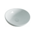 Cuba de Apoio Oval Branca sem Mesa e Válvula Click 40x33x14cm Casa Ok