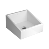 Cuba de Apoio Quadrada 35,5cm Branco Gelo L1046 Deca Cuba de Apoio Quadrada 35,5cm Branco Gelo L1046 Deca