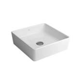 Cuba de Apoio Quadrada 35cm Branco Gelo L10817 Deca Cuba de Apoio Quadrada 35cm Branco Gelo L10817 Deca